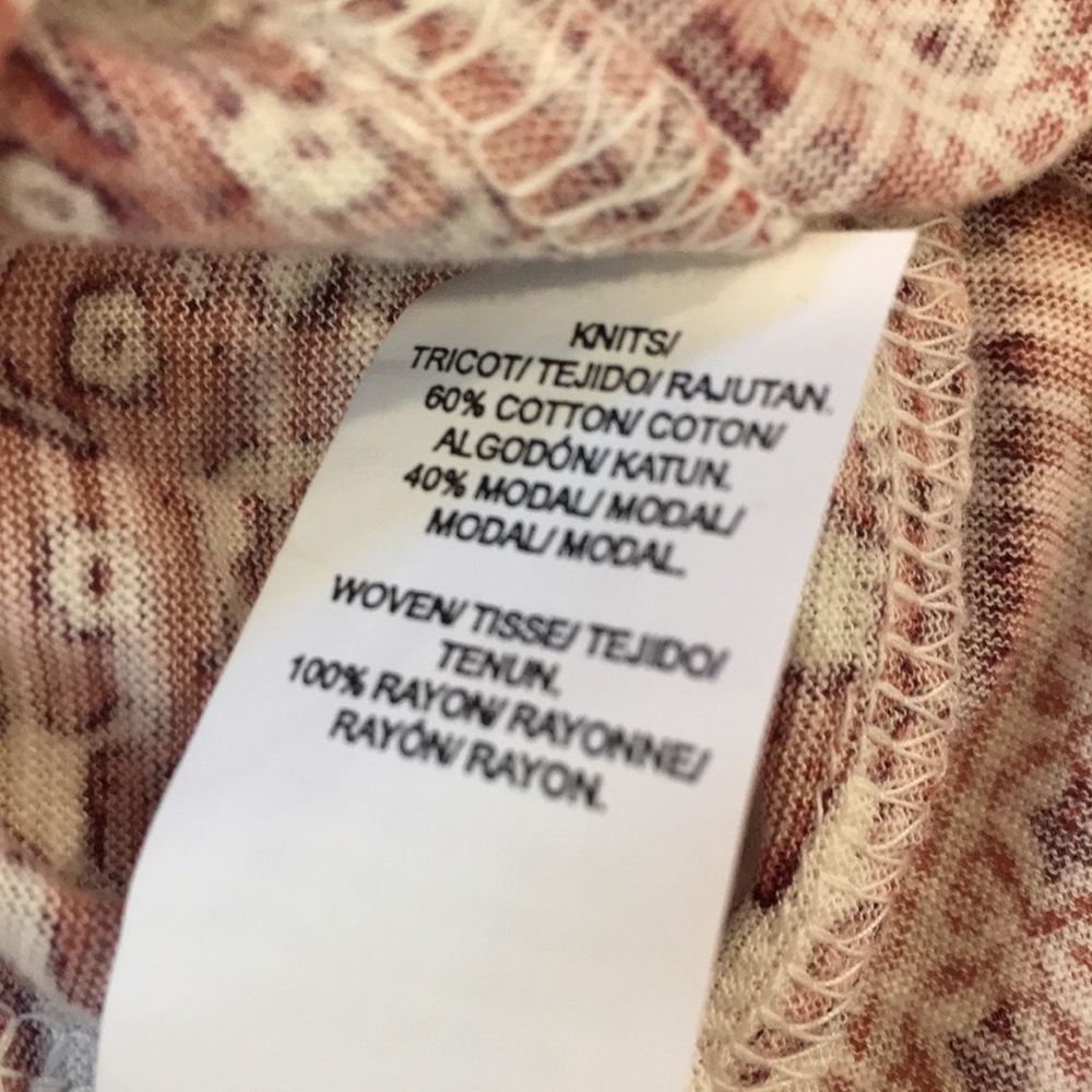 💕HP💕Lucky brand boho blouse size small - Picture 8 of 12